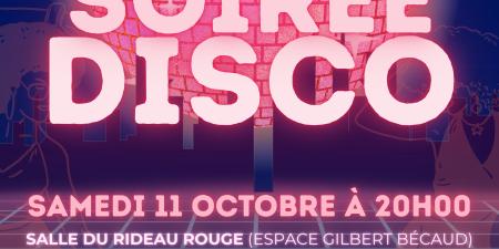 SOIREE DISCO OCT. 2025