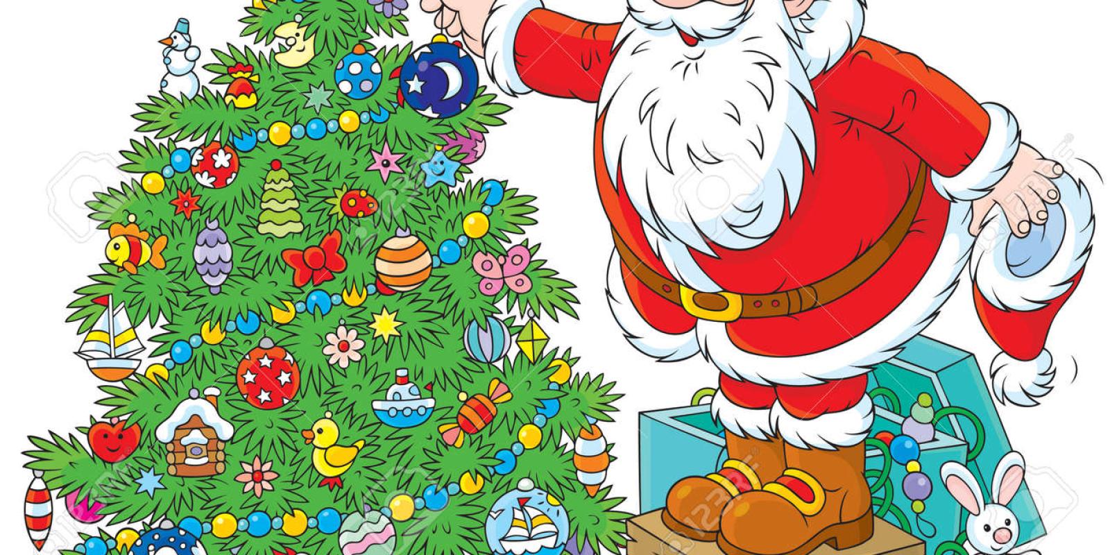 sapin et père noël