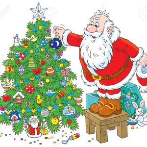 sapin et père noël